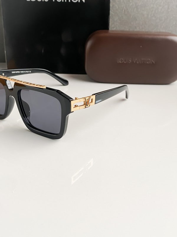 LV GOLD BLACK MENS watchlady