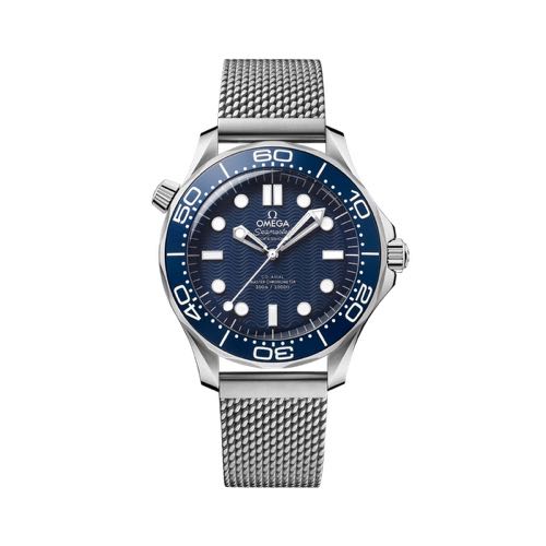 OME G A SEAMASTER JAMES BOND 60th ANNIVERSERY 42 MM BLUE DOT DIAL