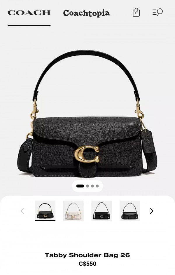 COAC H TABBY SHOULDER BAG XoticCollection