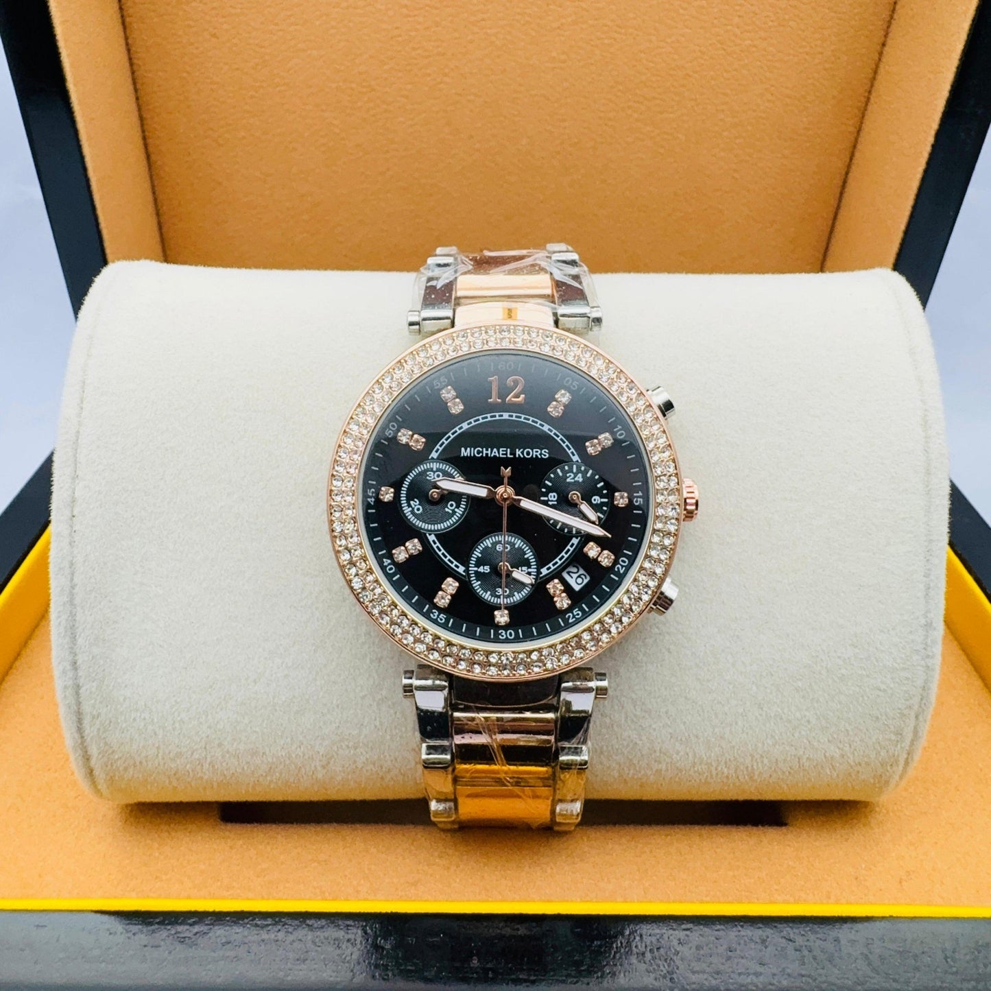 MICHAE L KORS PARKER TWO TONE BLACK XoticCollection