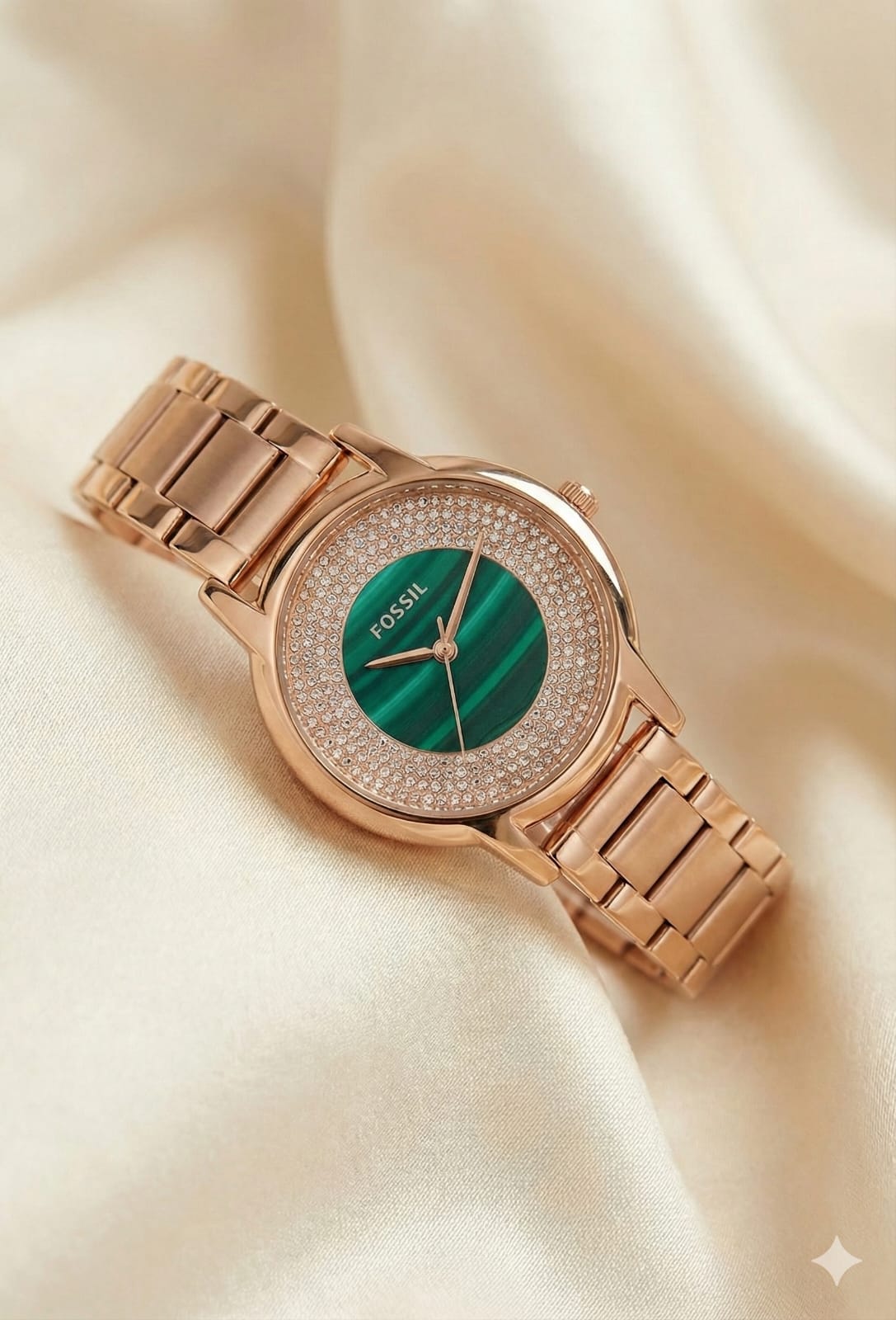 FOSSI L ROSE GREEN FOR HER