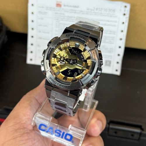 CASI O GSHOCK 110 GOLD BLACK XoticCollection