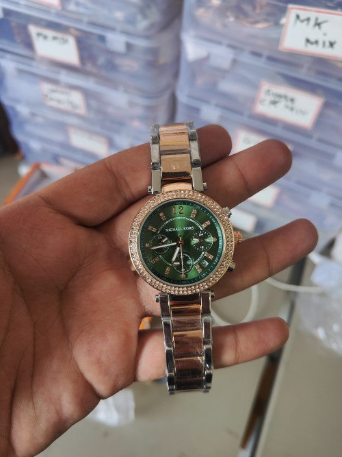 MICHAE L KORS PARKER TWO TONE GREEN XoticCollection