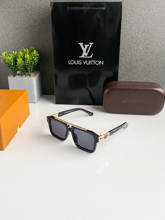LV GOLD BLACK MENS watchlady