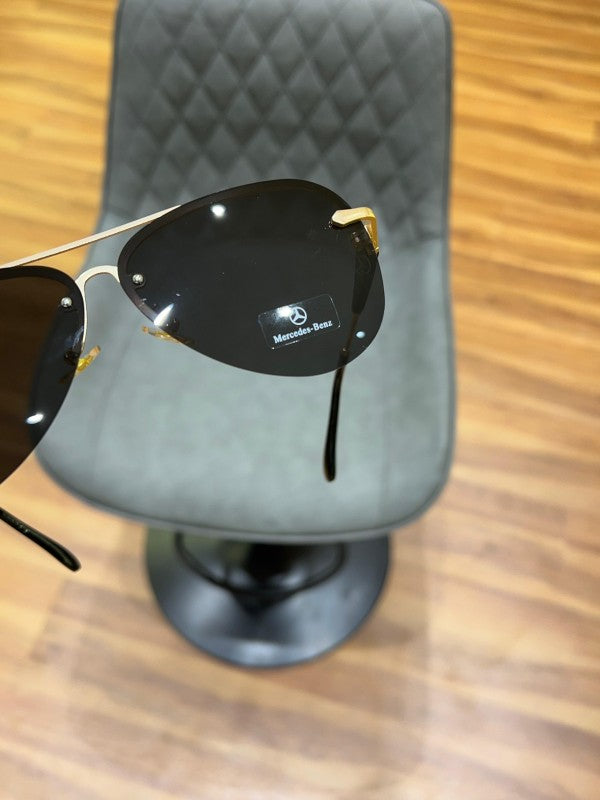 MERCEDE S BEN Z GOLD BLACK watchlady
