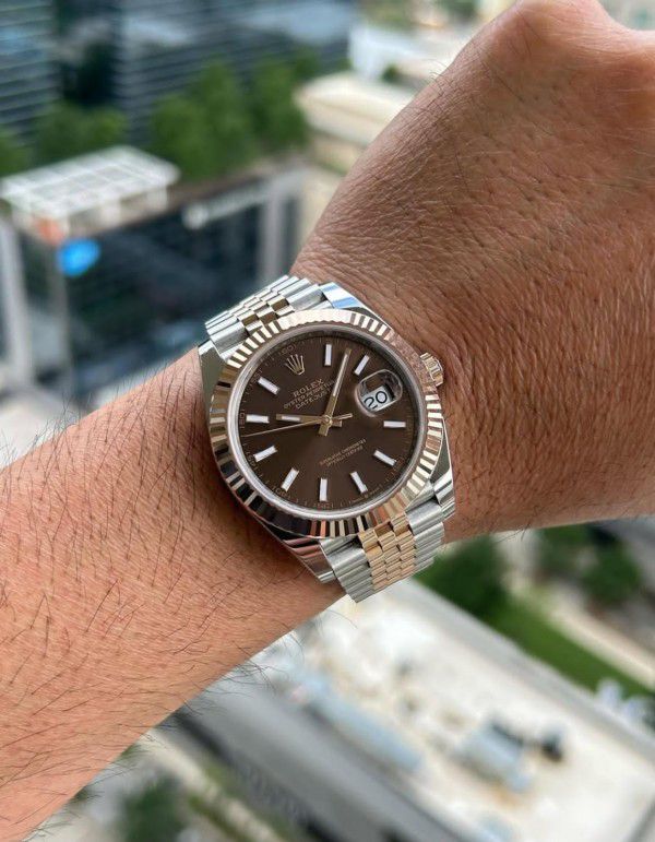 ROLE_X OYESTER PERPETUAL DATE JUST AUTOMATIC watchlady