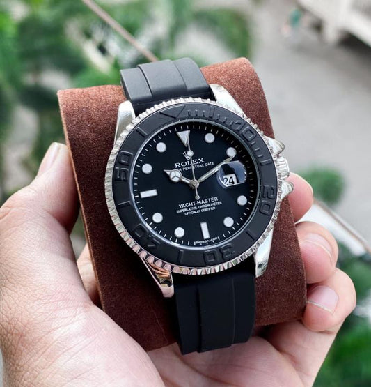 Role_x Oyster perpetual Yach Master Battery watchlady