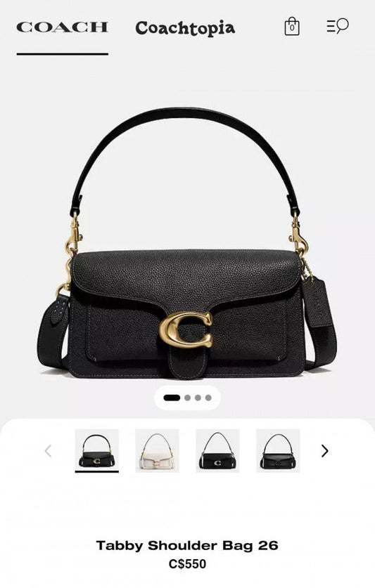 COAC H TABBY SHOULDER BAG XoticCollection