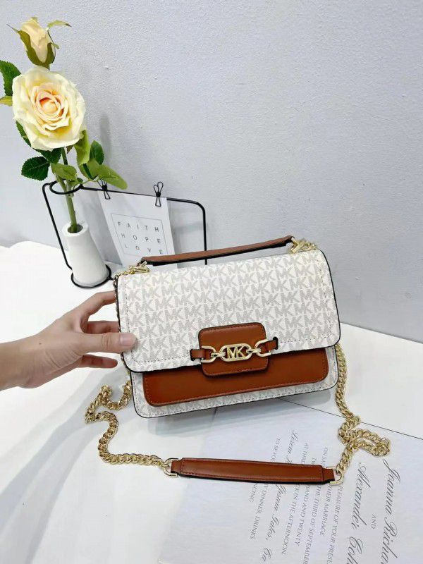 MK HEATHER SLING POCHETTE WITH OG BOX watchlady
