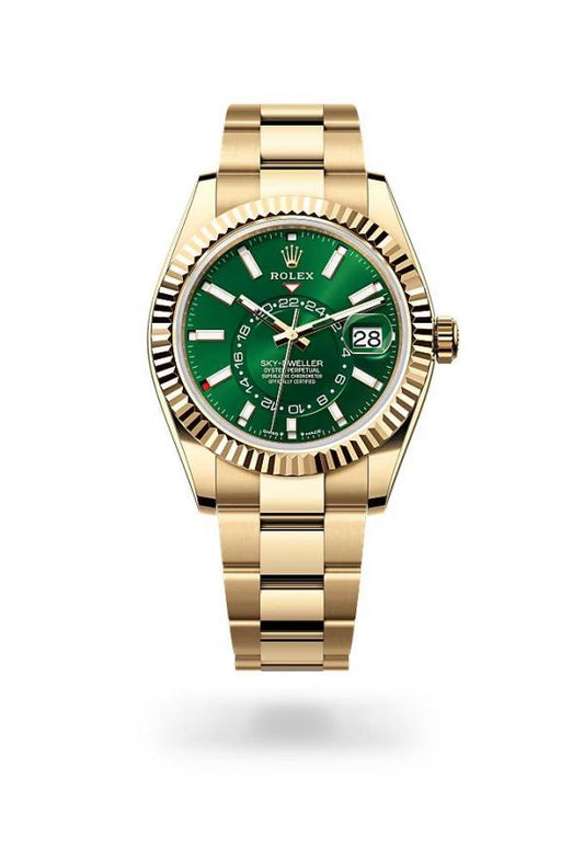 ROLE X OYSTE R SKY DWELLER AUTO MOVEMENT watchlady