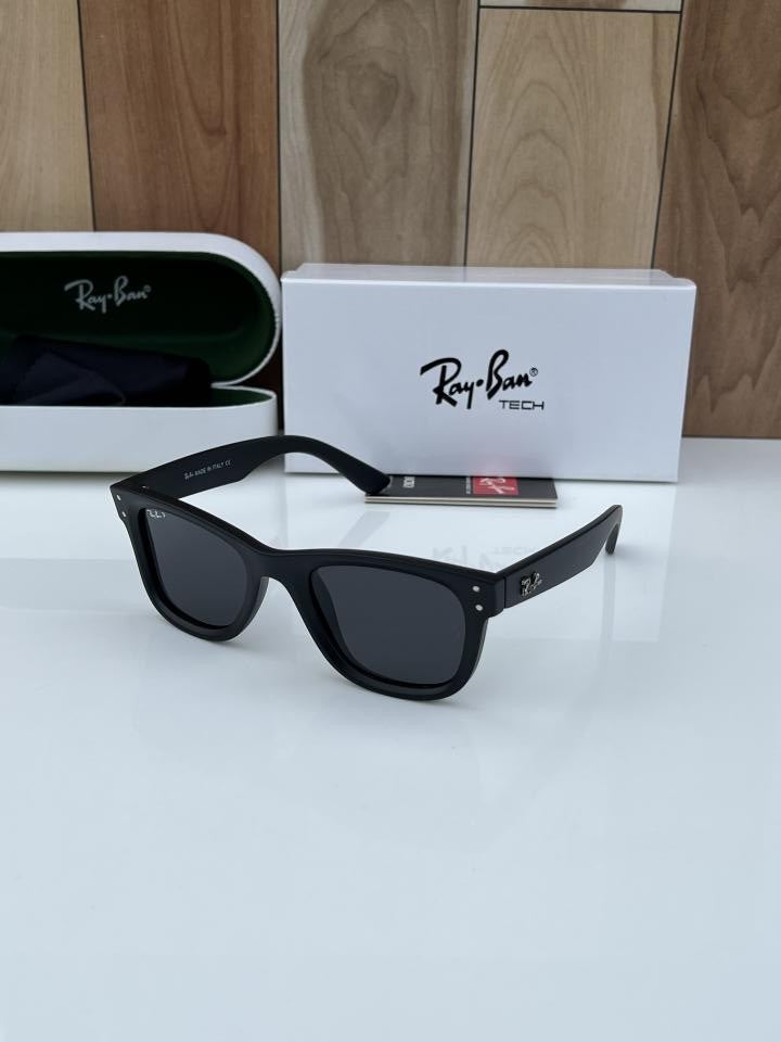 RAYB AN 0502 MENS ALL BLACK watchlady