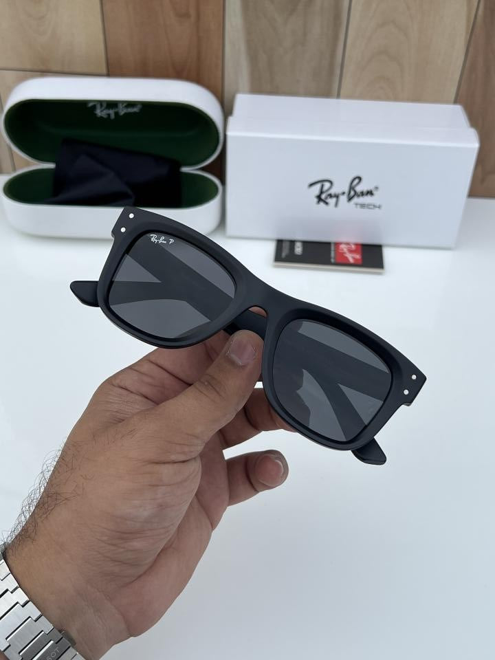 RAYB AN 0502 MENS ALL BLACK watchlady
