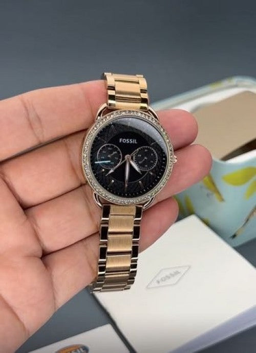 FOSSI L TAILOR ALL CHRONORAPH WORKING watchlady