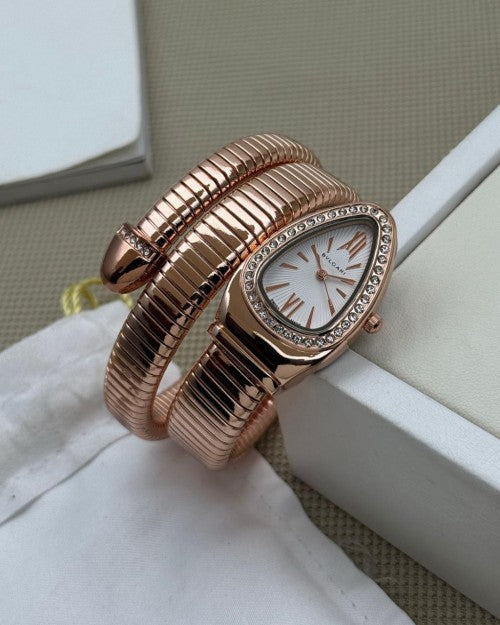 BVLGAR I ROSE WHITE FULL DIAMOND XoticCollection