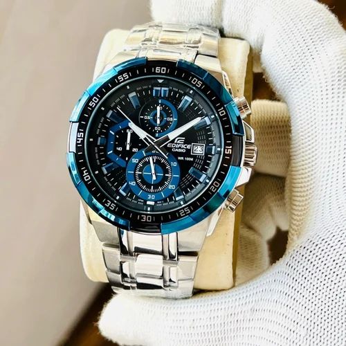 CASI O EDIFIC E EFR-539D SILVER BLUE XoticCollection