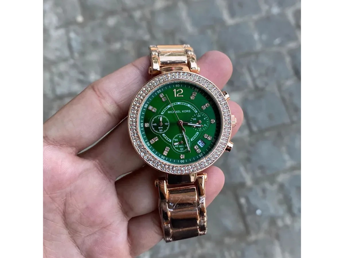 MICHAE L KORS PARKER ROSE GREEN XoticCollection