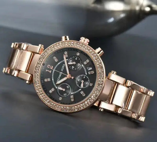 MICHAE L KORS PARKER ROSE BLACK XoticCollection