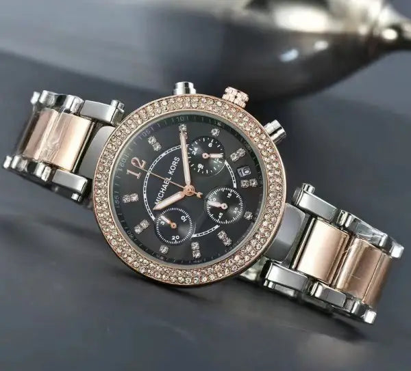MICHAE L KORS PARKER TWO TONE BLACK XoticCollection