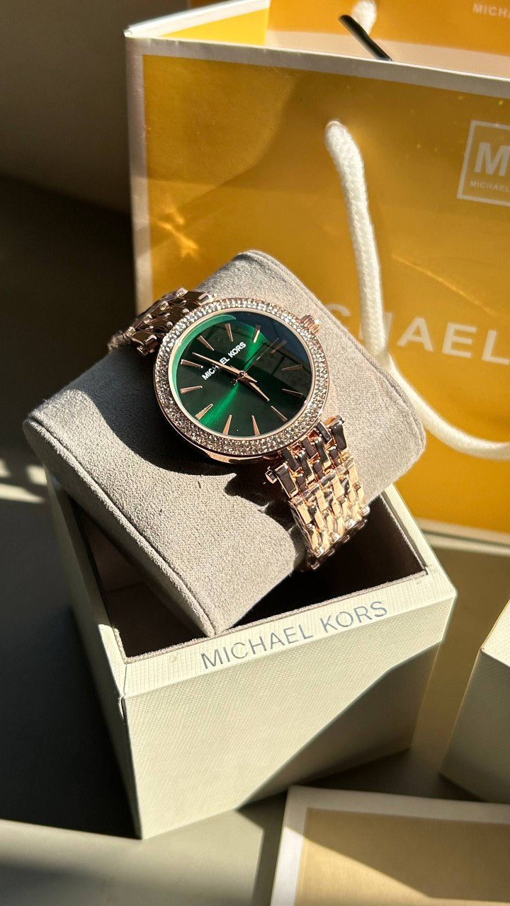 MICHAE L KORS DARCI ROSE GREEN FOR HER XoticCollection