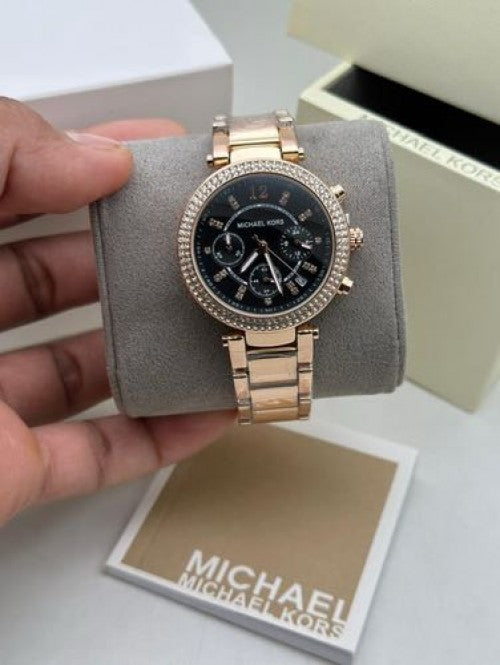 MICHAE L KORS PARKER ROSE BLACK XoticCollection