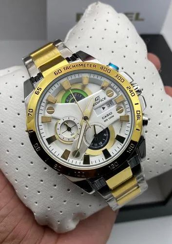 CASI O EDIFICE EFR-540 TWO TONE WHITE XoticCollection