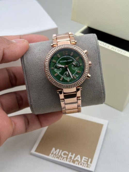 MICHAE L KORS PARKER ROSE GREEN XoticCollection