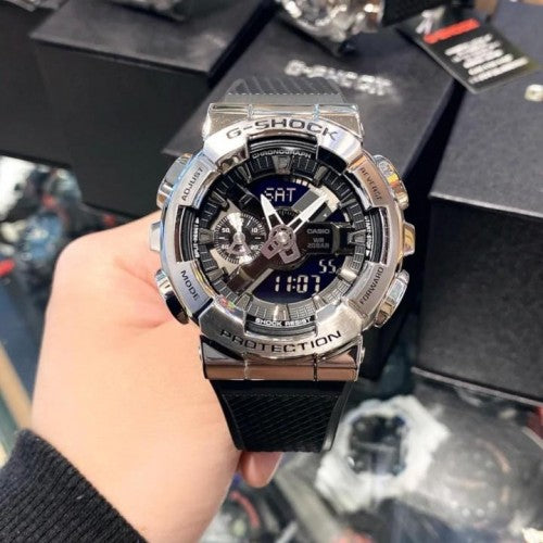 CASI O GSHOCK 110 SILVER BLACK XoticCollection