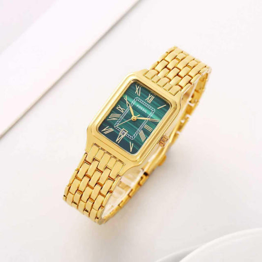 FOSSI L RAQUEL GOLD GREEN XoticCollection