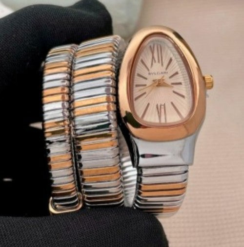 BVLGAR I SERPENTI TWO TONE ROSE WITHOUT DIAMOND XoticCollection