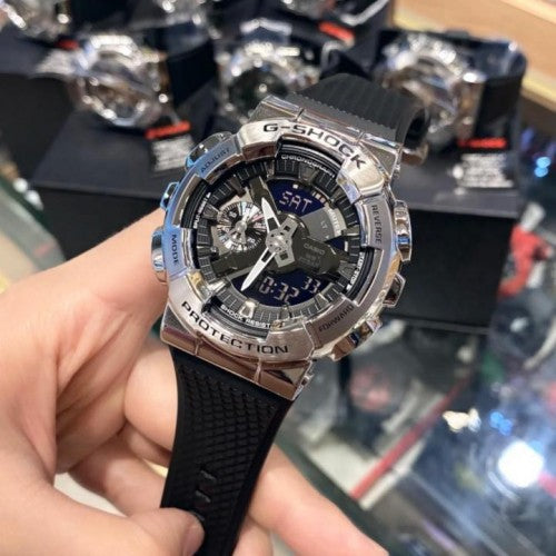CASI O GSHOCK 110 SILVER BLACK XoticCollection