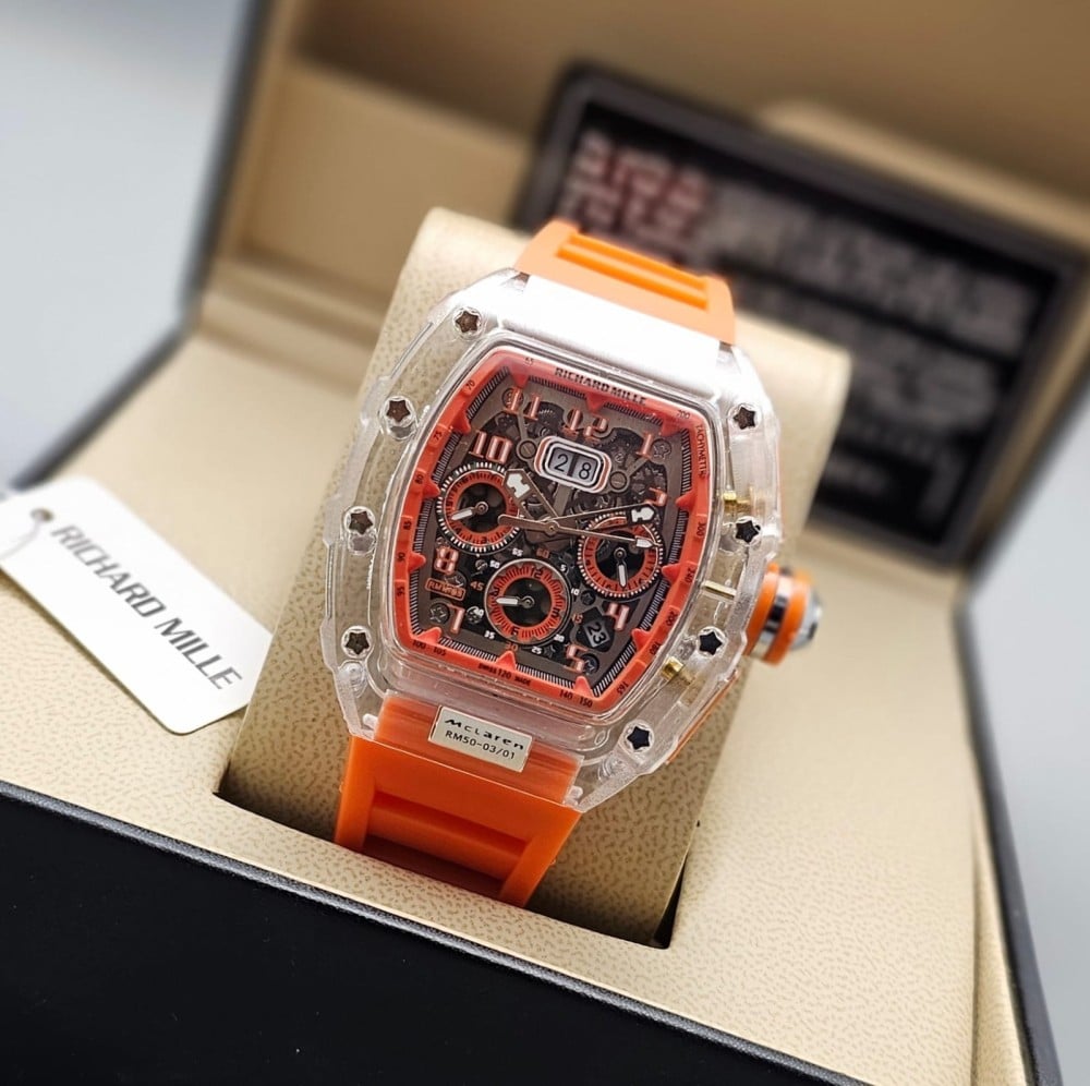 RICHAR D MILLE MCLAREN ORANGE  RM50-03 XoticCollection