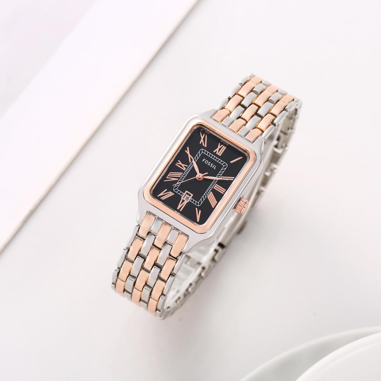 FOSSI L RAQUEL TWO TONE BLACK XoticCollection