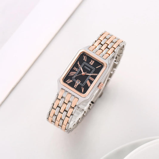 FOSSI L RAQUEL TWO TONE BLACK XoticCollection