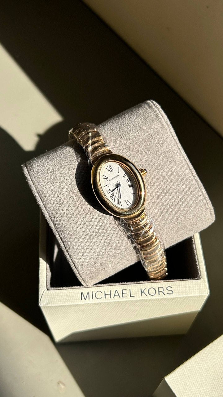 CARTIE R WATCH FOR HER GOLD WHITE XoticCollection