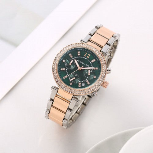 MICHAE L KORS PARKER TWO TONE GREEN XoticCollection
