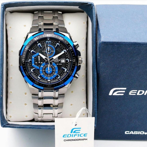 CASI O EDIFICE EFR-539 SILVER BLUE XoticCollection