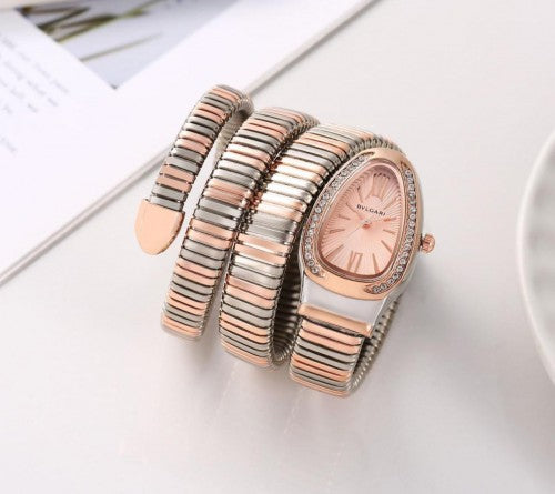 BVLGARI I SERPENTI TWO TONE ROSE PINK XoticCollection