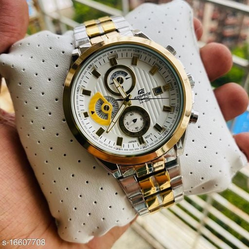 CASI O EDIFICE ED-426 TWO TONE WHITE XoticCollection